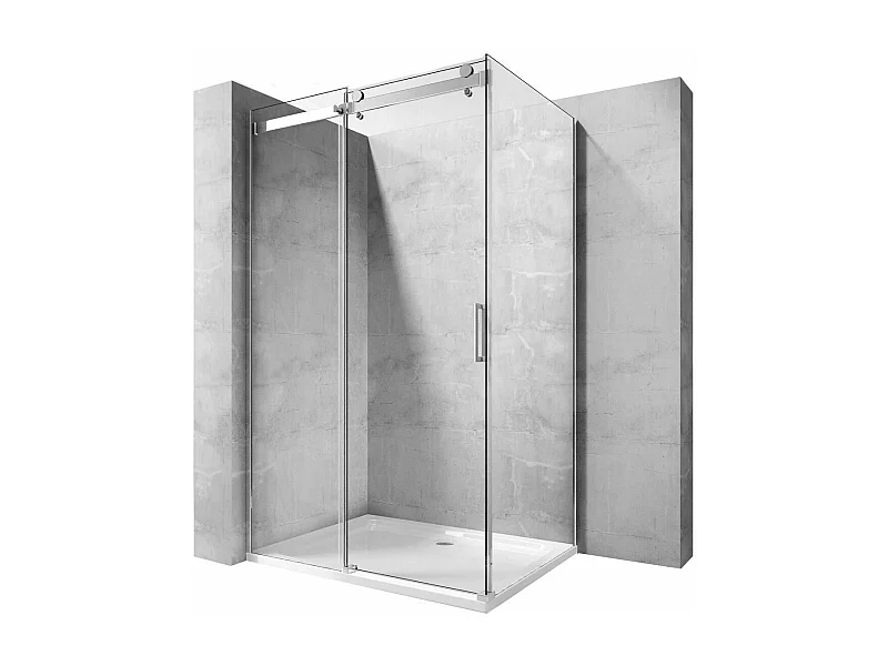 Pared De La Ducha Rea Nixon-2 90 Chrome