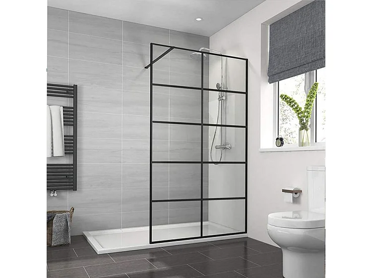 Paroi De Douche Rea Soleo 90 Black