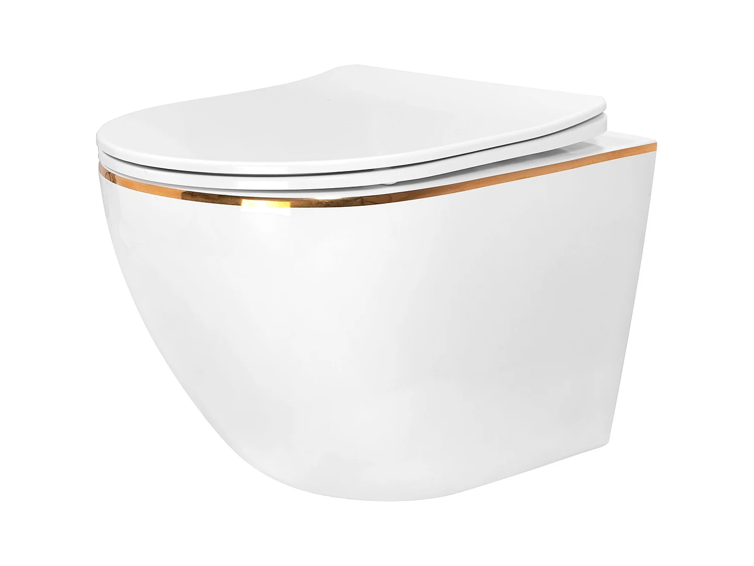 Hangende Toilet Rea Carlo Flat White + Bidet Carlo Mini