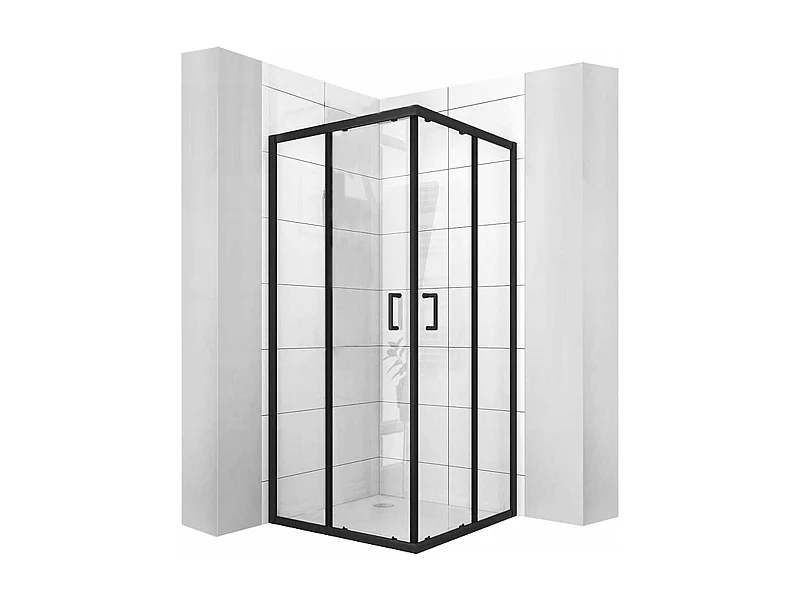 Douchecabine Rea Vito 80X80 Black