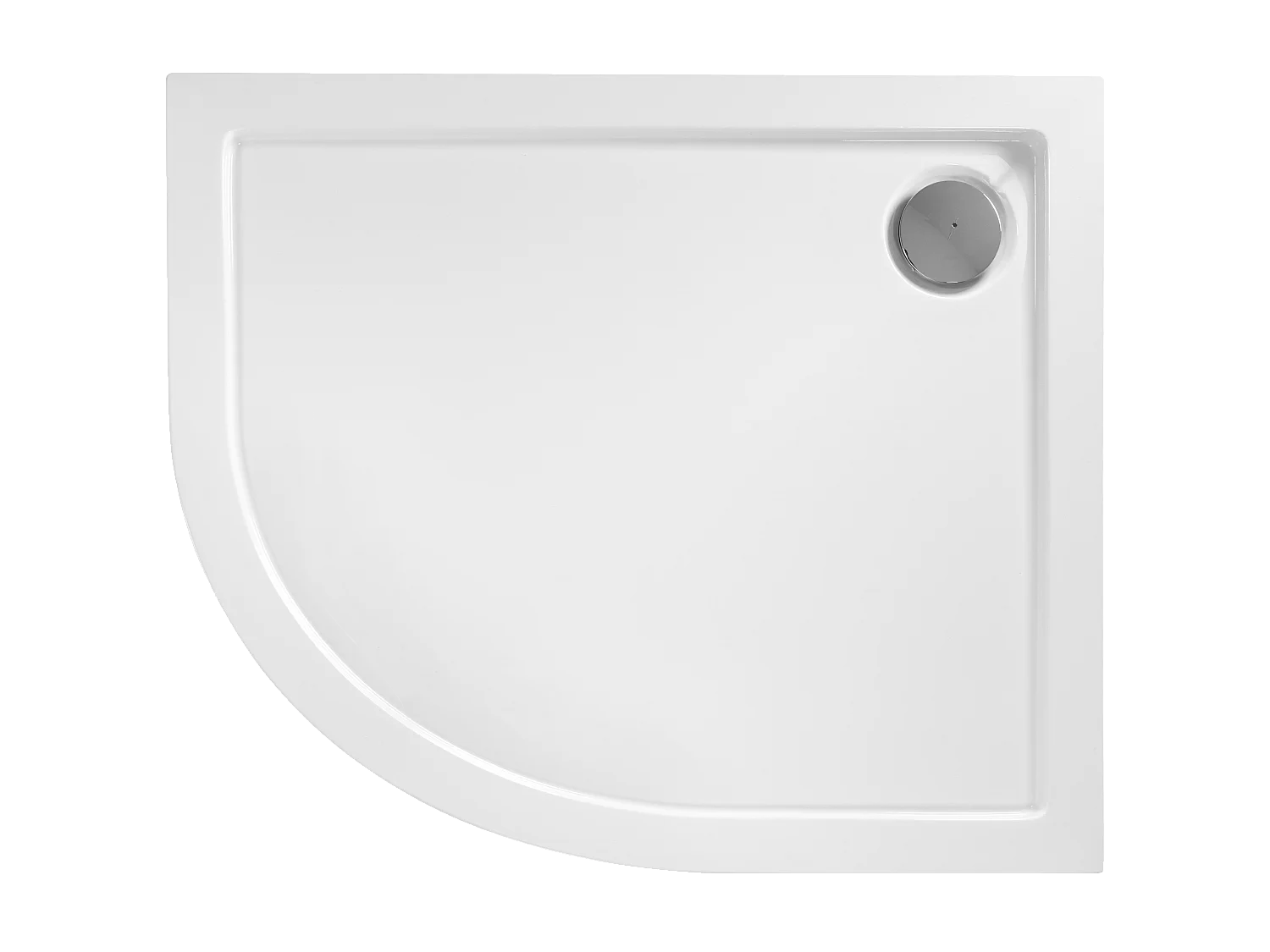 Cabine De Douche Rea Look 80X100 Black + Receveur De Douche