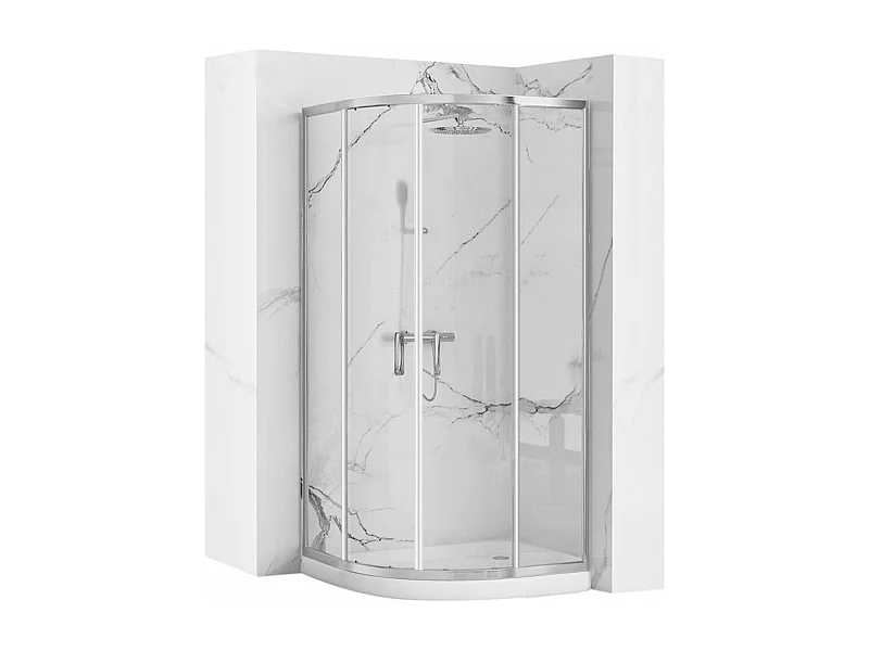 Cabina Doccia Rea Look 80X80 Chrome