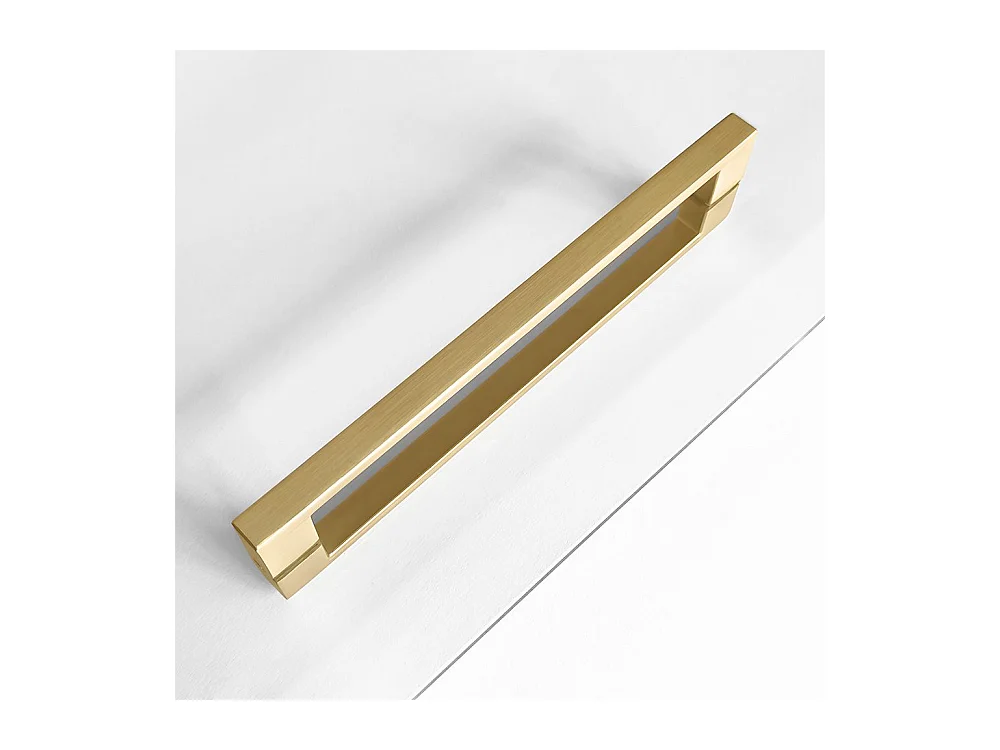 Duschkabine Rea City 90X90 Brush Gold + Duschtasse Savoy Black