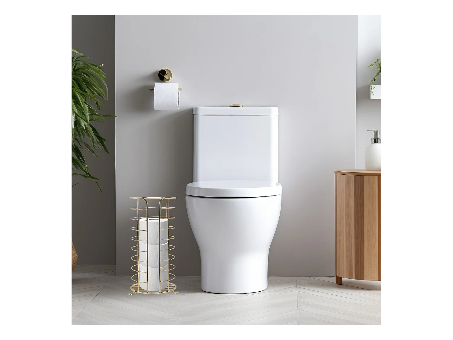 Soporte Para Ducha De Mano Rea P11899 Gold