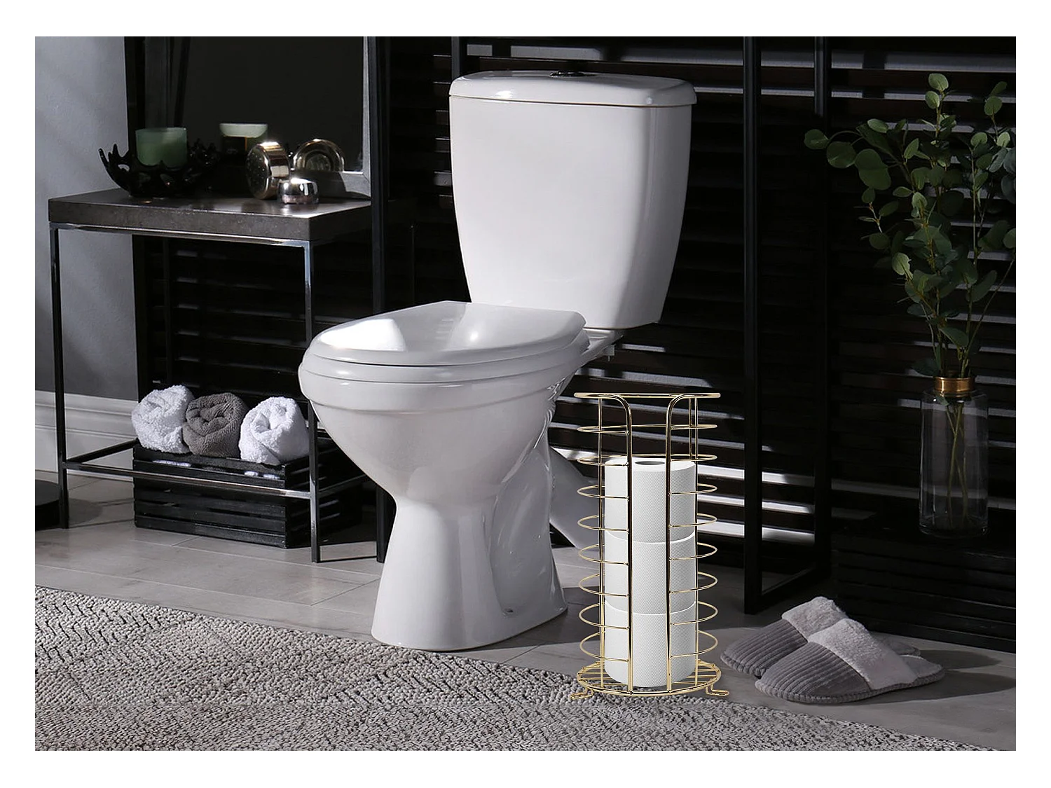 Soporte Para Ducha De Mano Rea P11899 Gold