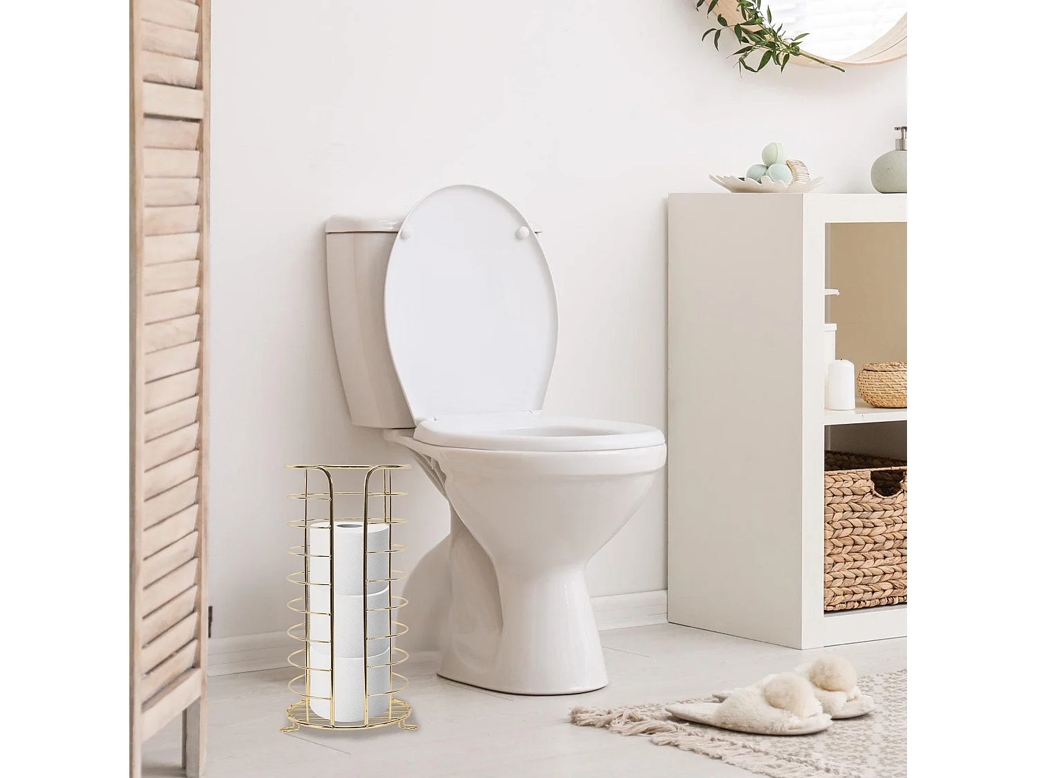 Porte Papier-Toilette Rea P11899 Gold