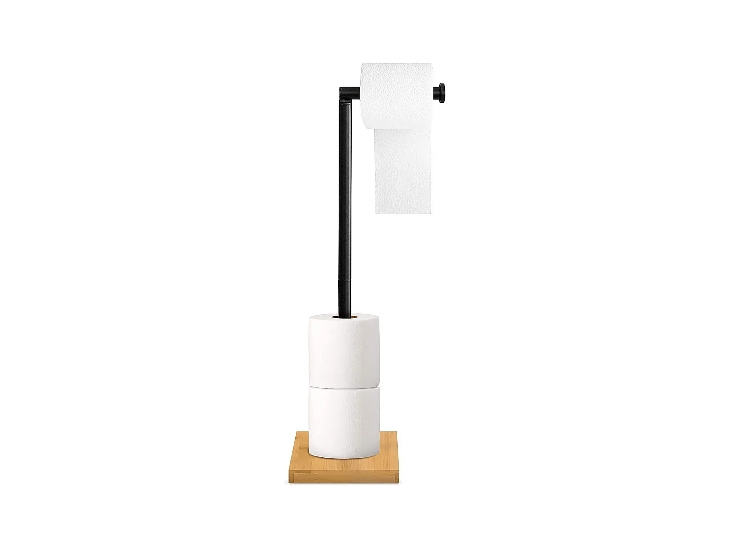 Porte Papier-Toilette Rea P70505 Black