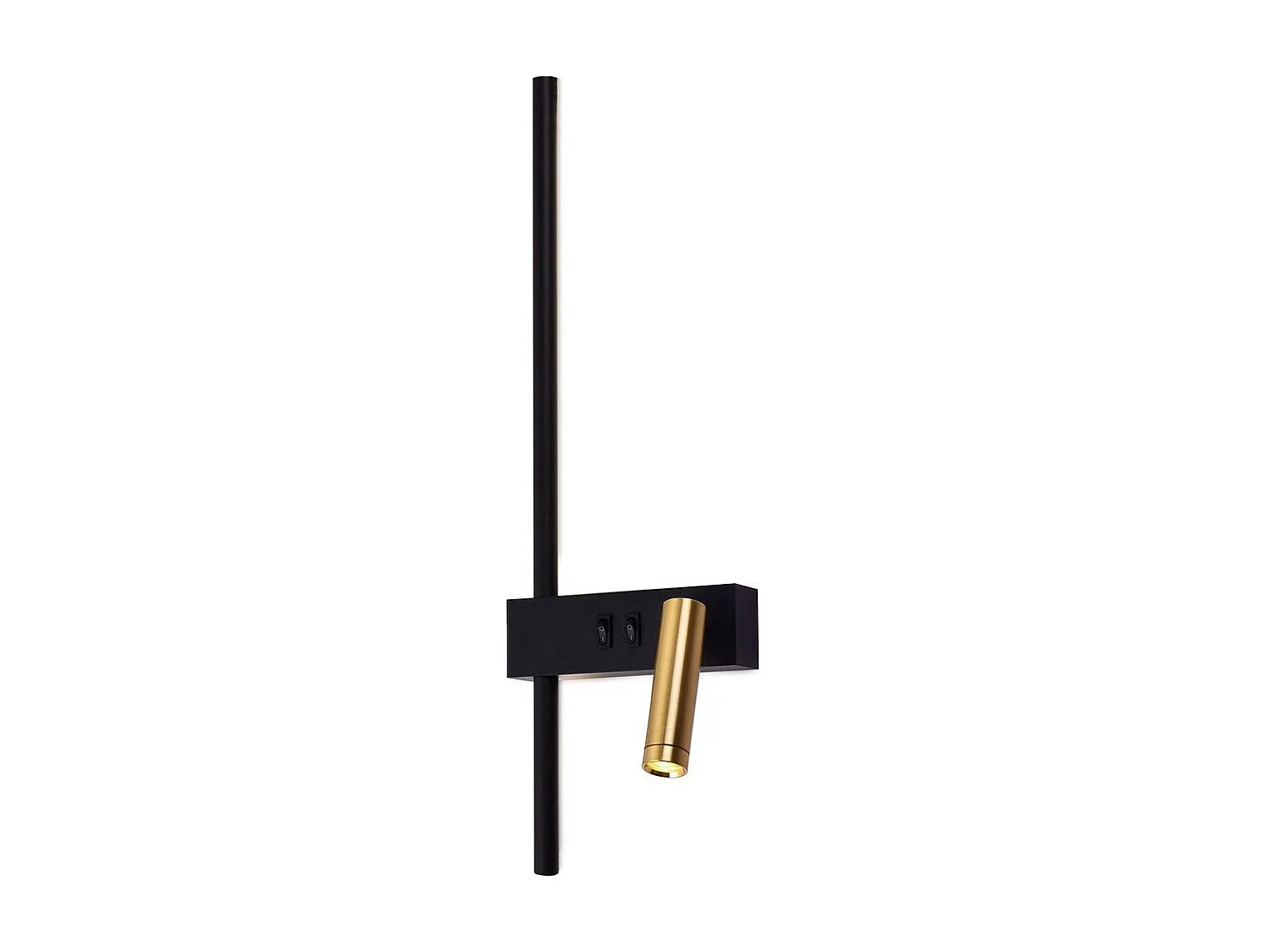 Toolight APP1439-W væglampe sort guld 51X16X51CM
