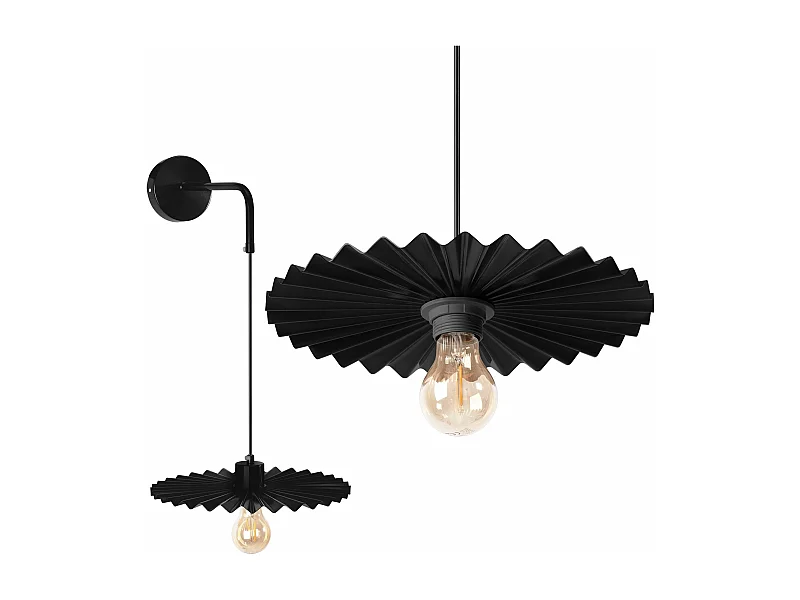 Applique Murale Toolight App1355-1W 30Cm Black