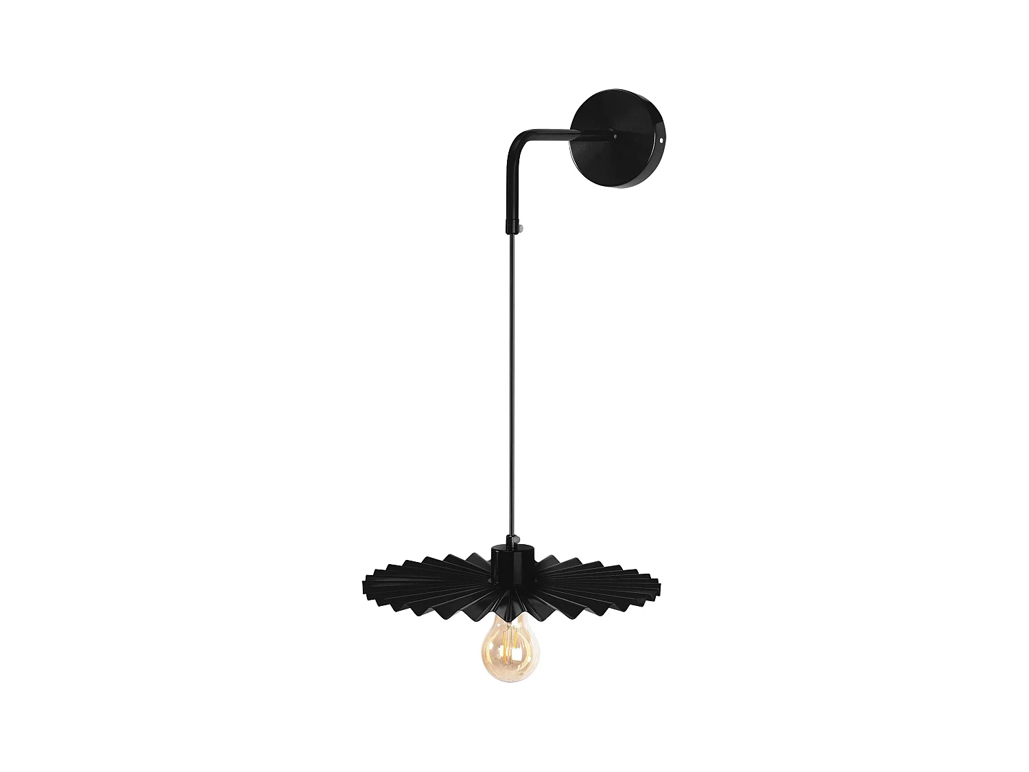 Applique Murale Toolight App1355-1W 30Cm Black