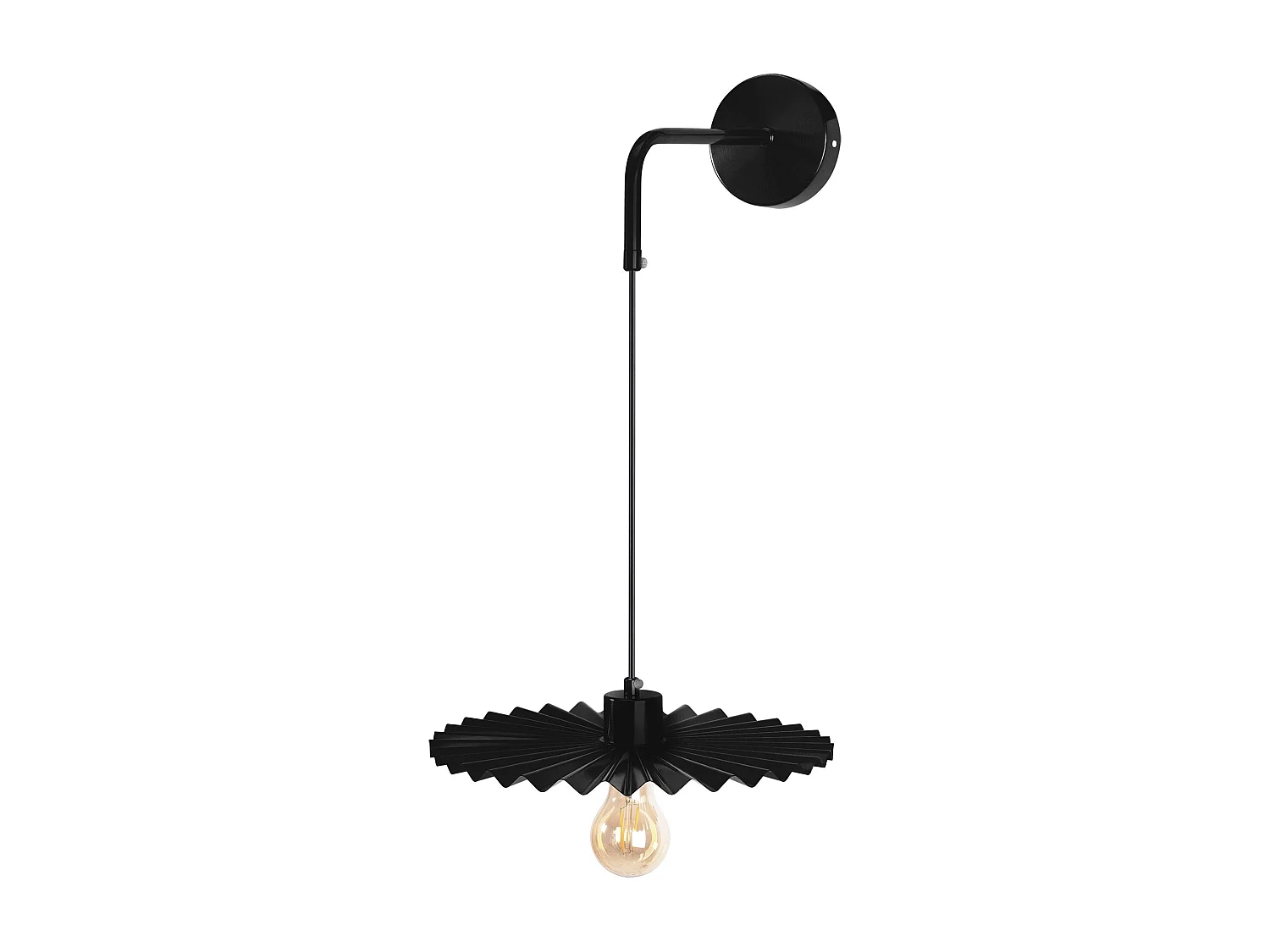 Applique Murale Toolight App1355-1W 30Cm Black