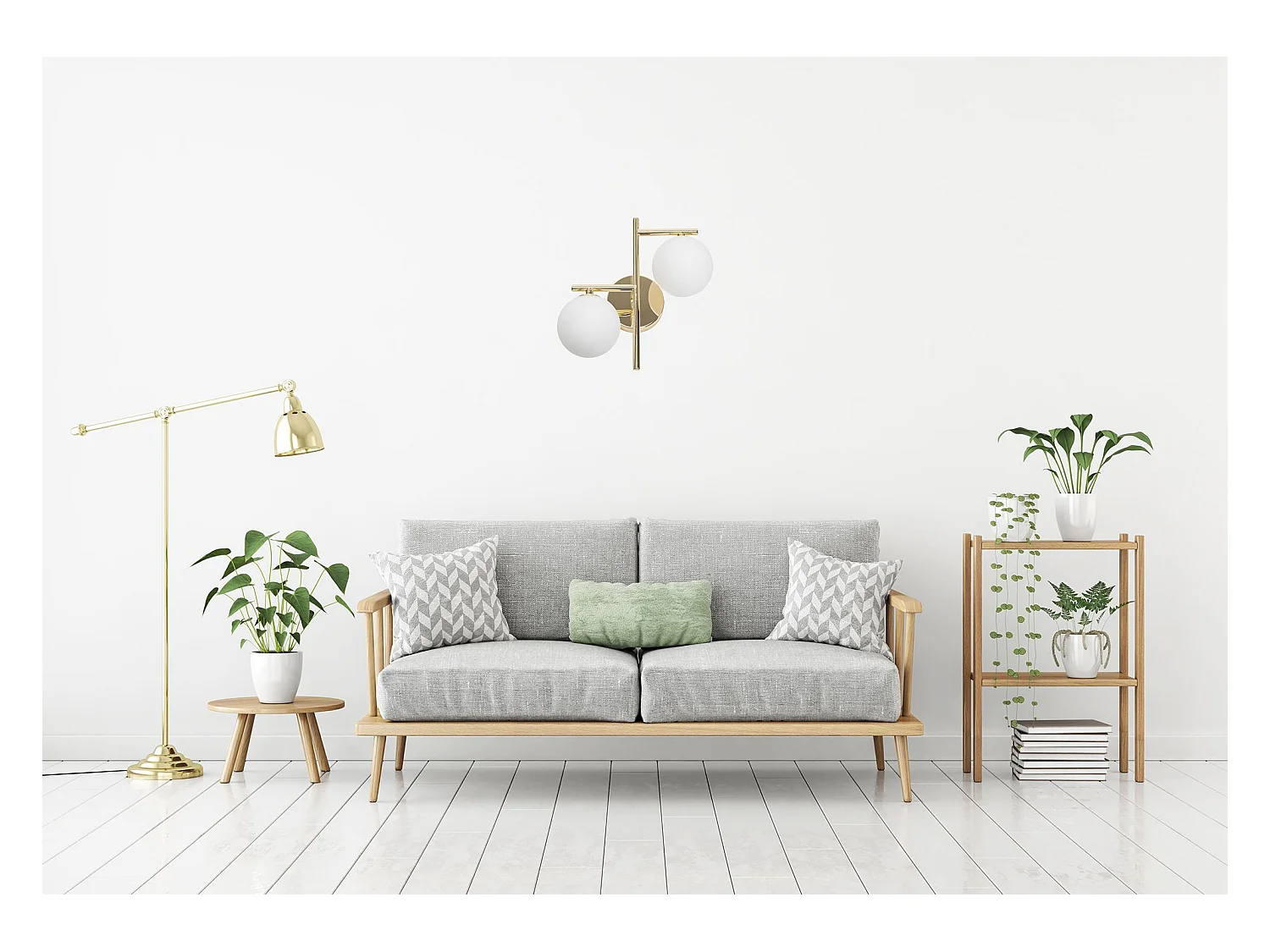 Applique Murale Toolight App1171-2W Gold