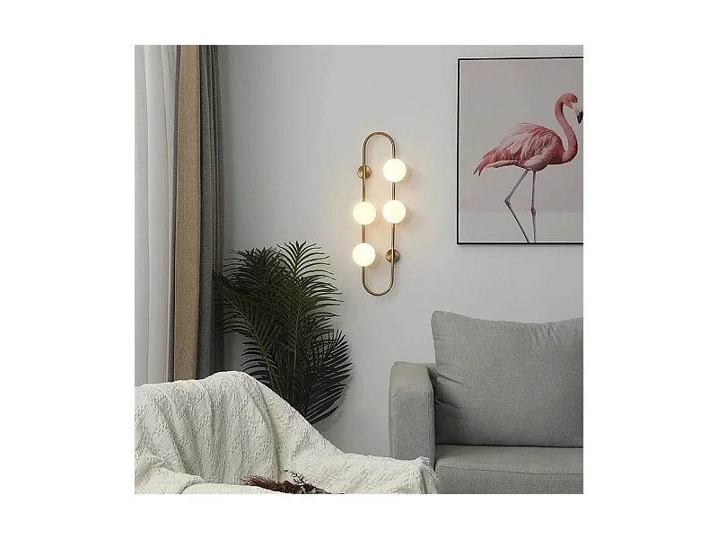 Lâmpada De Parede Toolight App1144-4W Gold