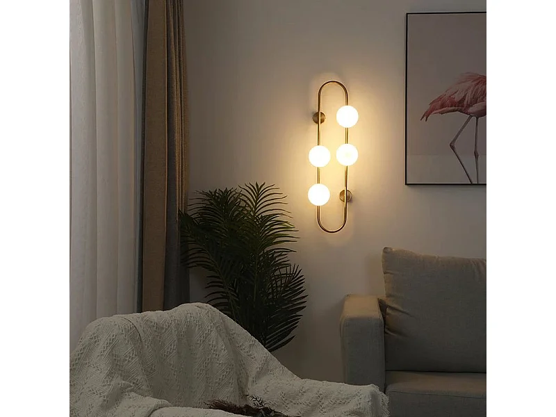 Lampada Da Parete Toolight App1144-4W Gold