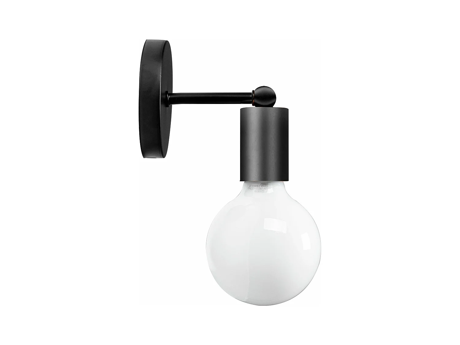 Applique Murale Toolight 392205 Black