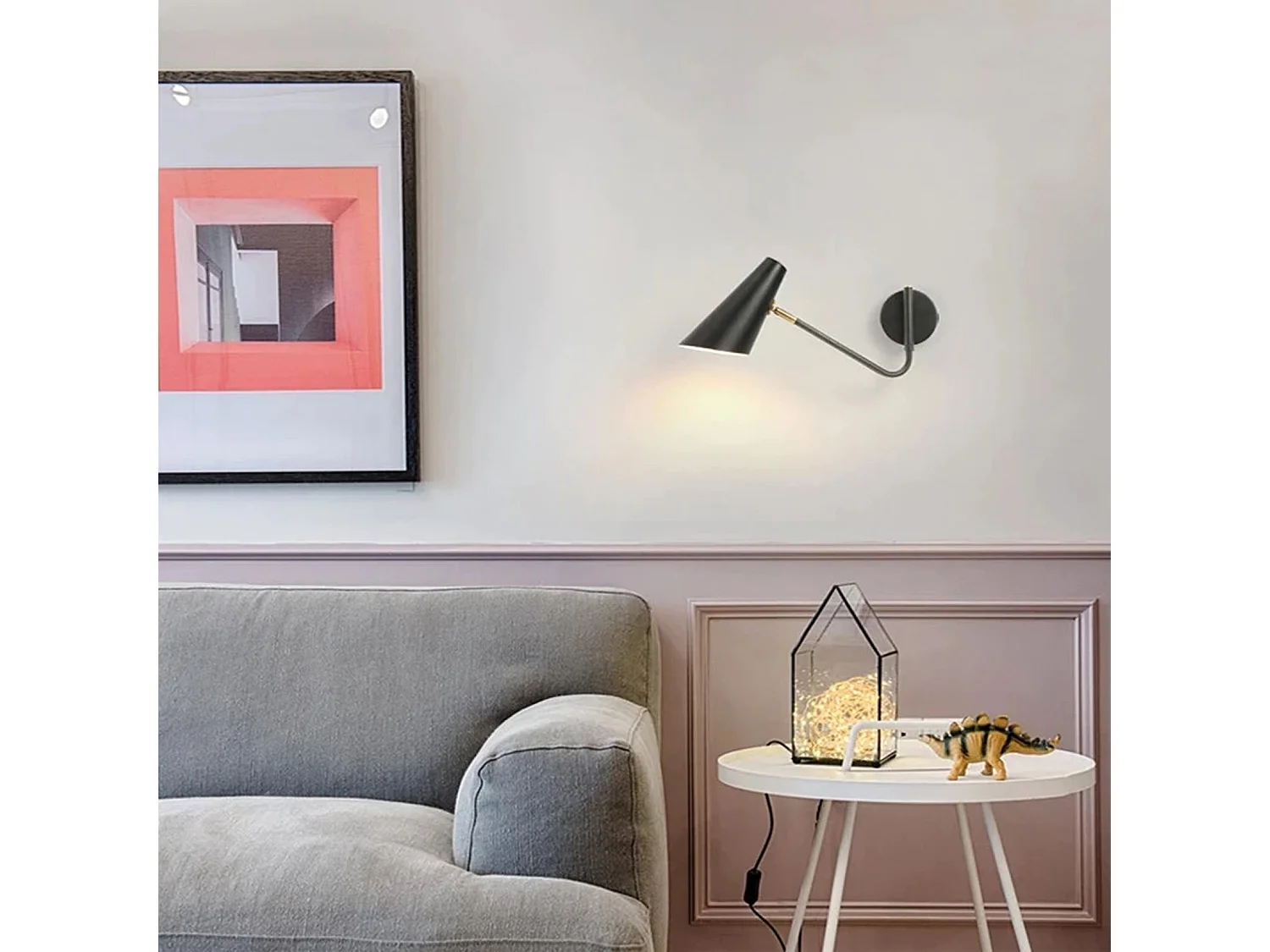 Applique Murale Toolight App1139-1W Black