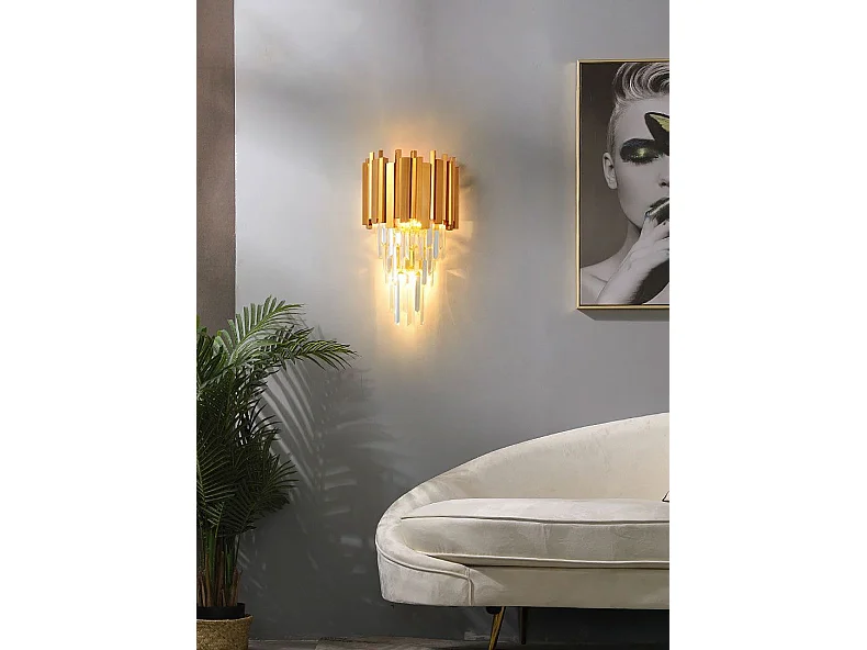 Lampada Da Parete Toolight 312357 Gold
