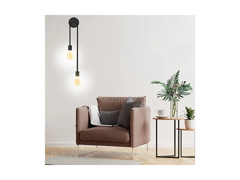 Applique Murale Toolight App1147-2W Black