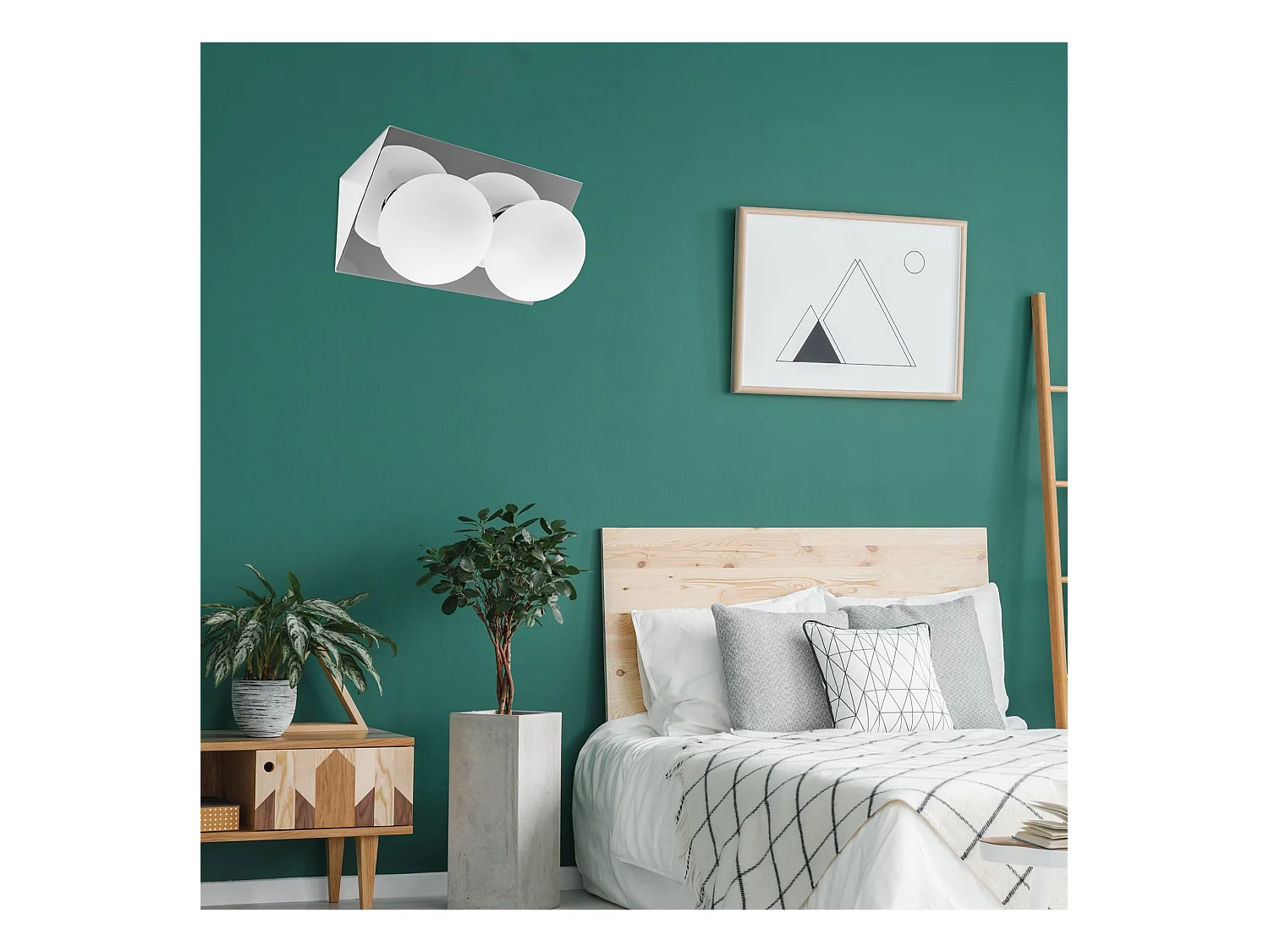 Applique Murale Toolight App1228-2W Chrome