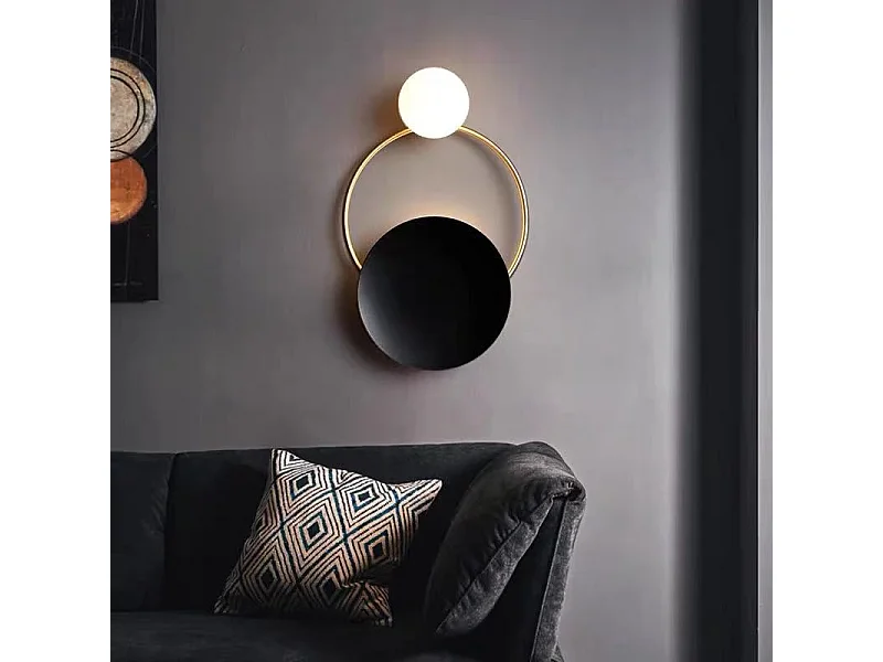 Applique Murale Toolight App923-1W Black