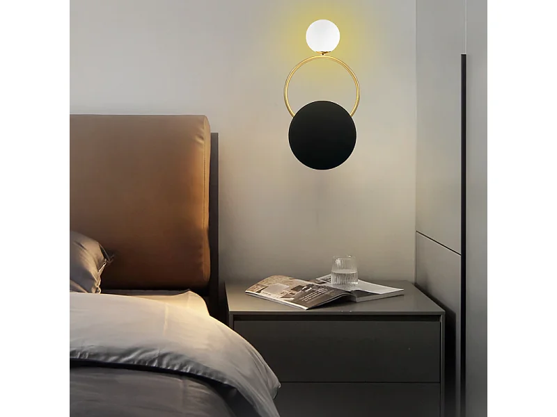 Applique Murale Toolight App923-1W Black