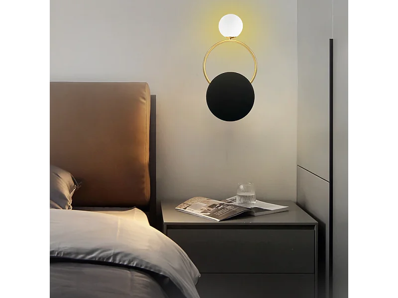 Lâmpada De Parede Toolight App923-1W Black