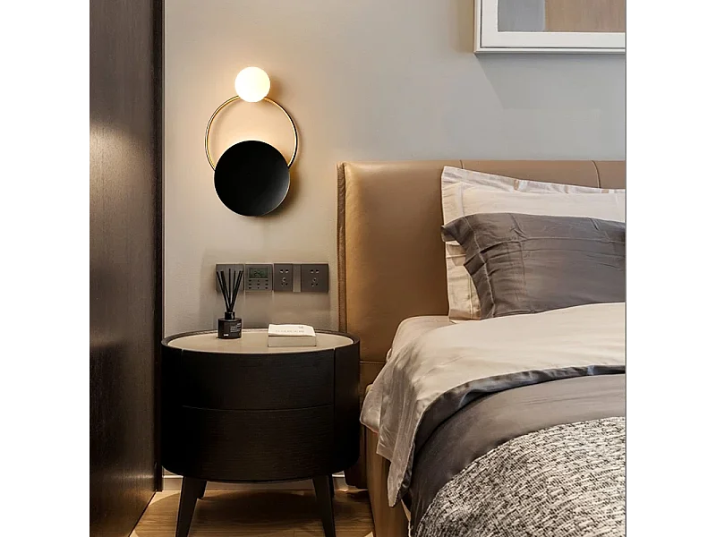 Lâmpada De Parede Toolight App923-1W Black