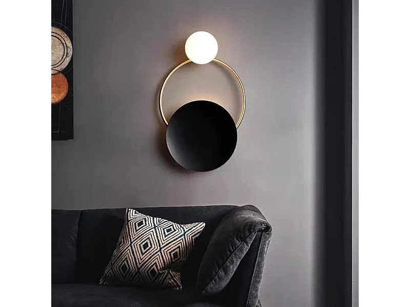 Lâmpada De Parede Toolight App923-1W Black