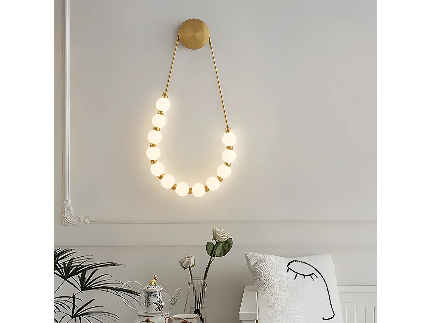 Applique Murale Toolight G027-Cp Gold