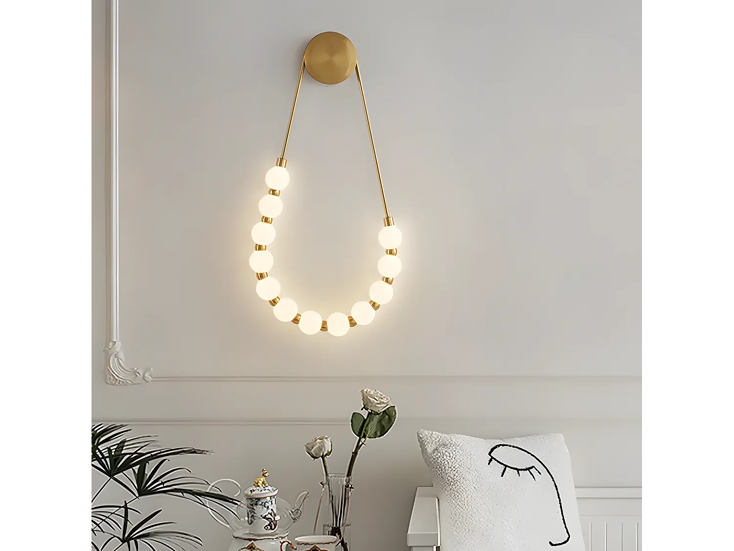 Lâmpada De Parede Toolight G027-Cp Gold