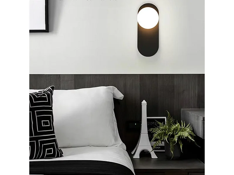 Applique Murale Toolight App1586-1W Black