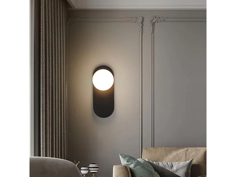 Lâmpada De Parede Toolight App1586-1W Black