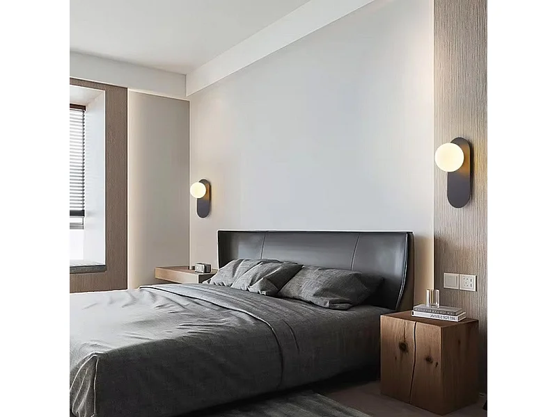 Lâmpada De Parede Toolight App1586-1W Black