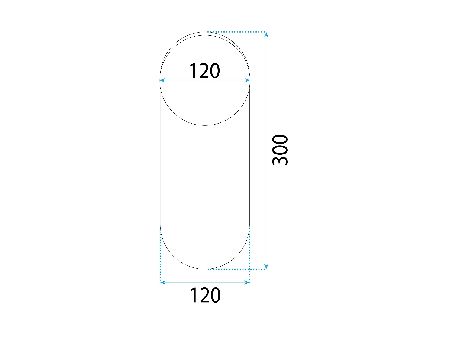 Lâmpada De Parede Toolight App1586-1W Black