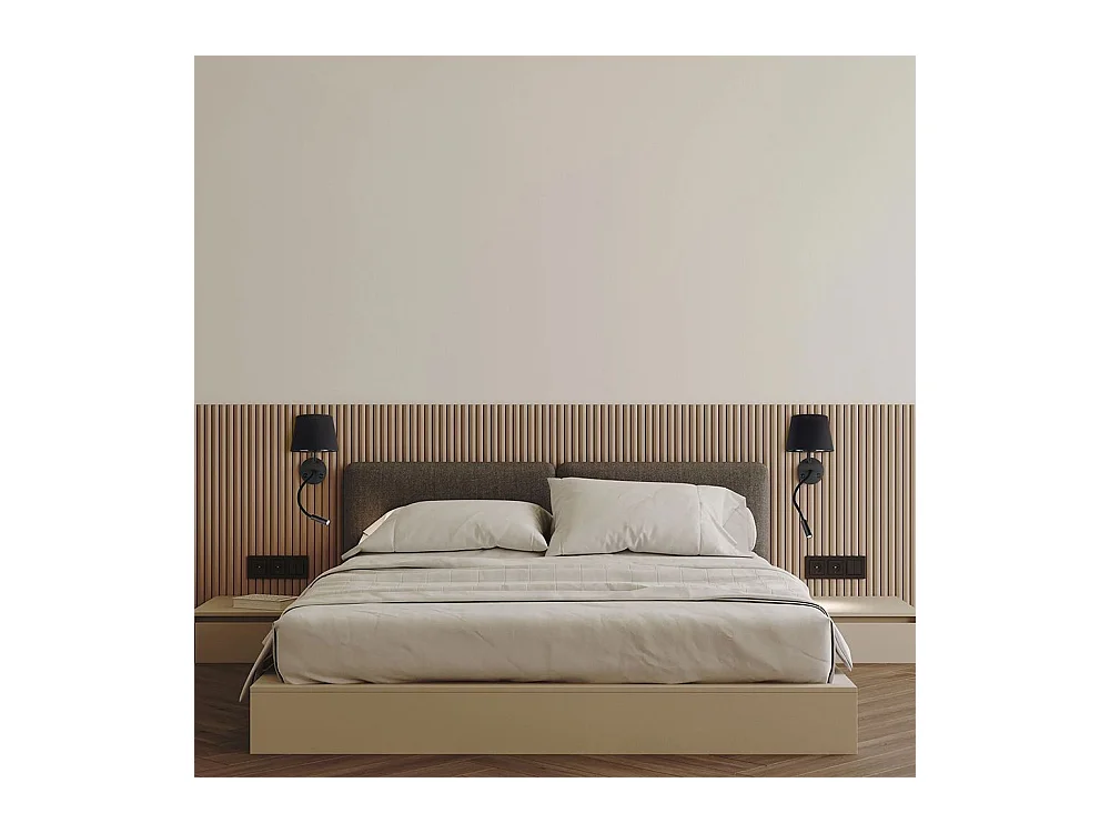 Applique Murale Toolight App1610-2W Black