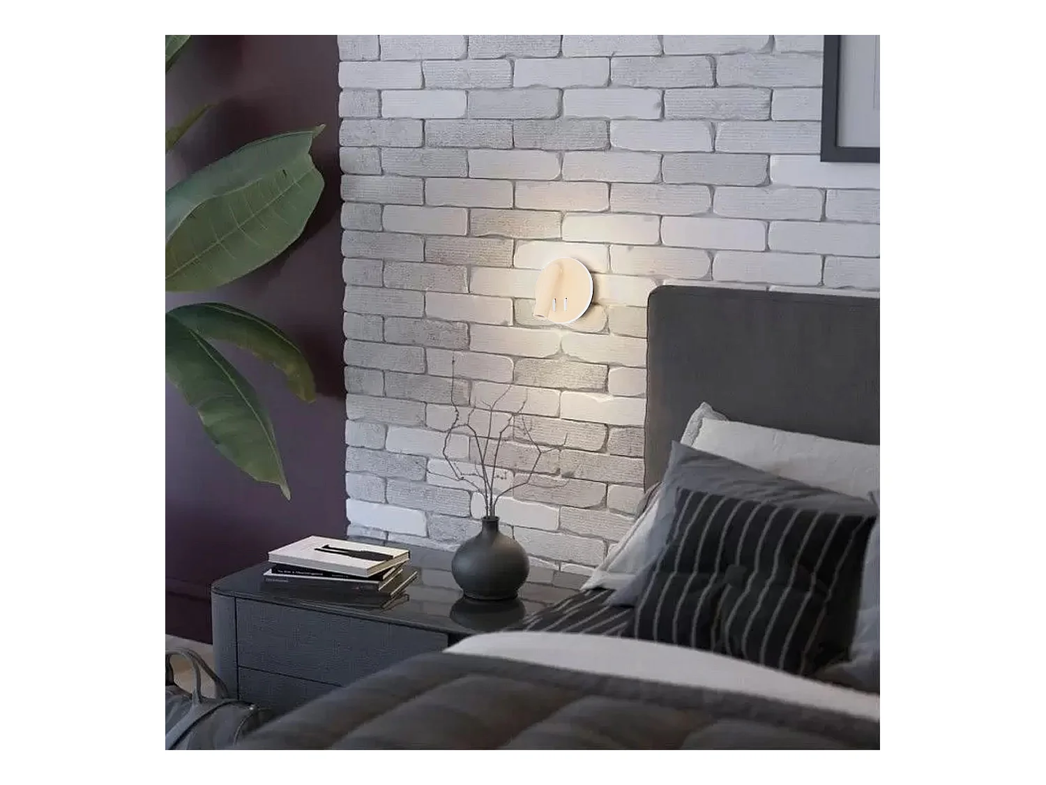 Applique Murale Toolight App1615-1W Beige