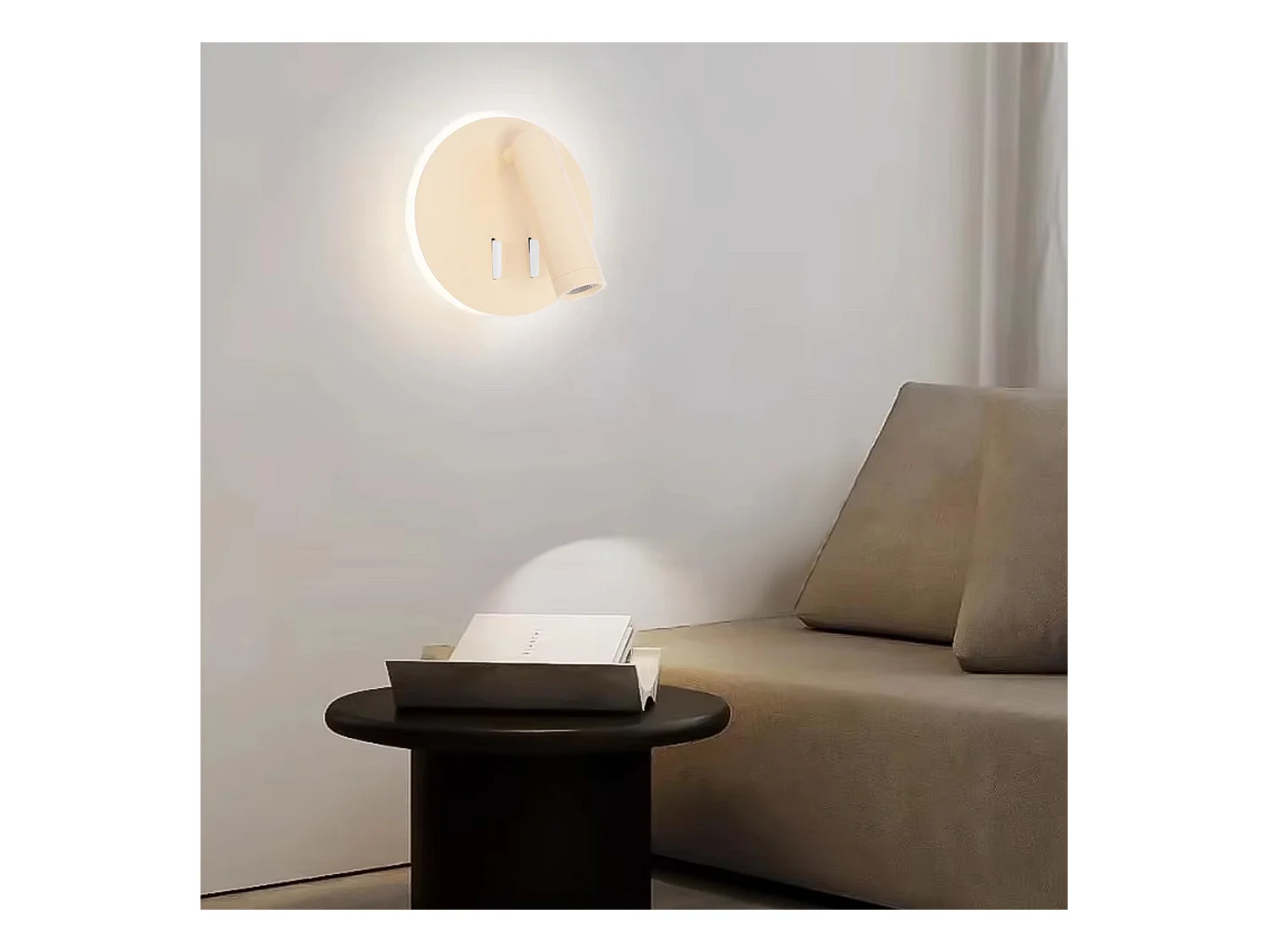 Applique Murale Toolight App1615-1W Beige