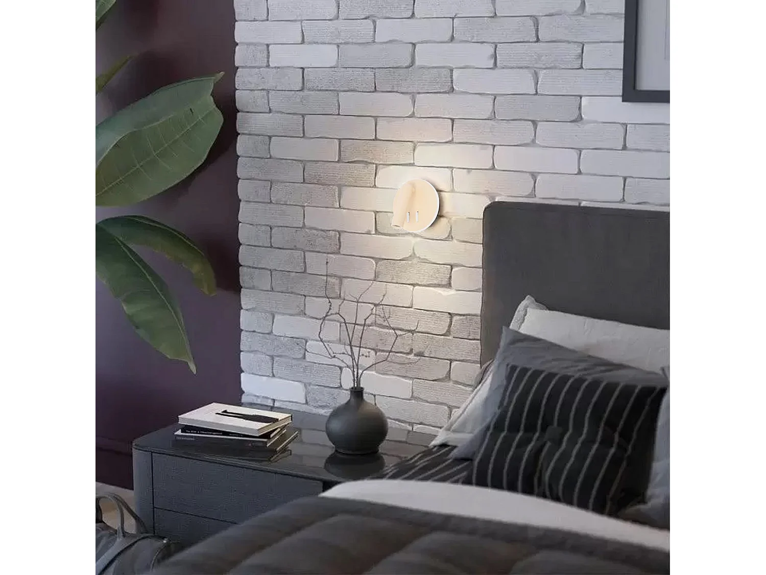 Applique Murale Toolight App1615-1W Beige