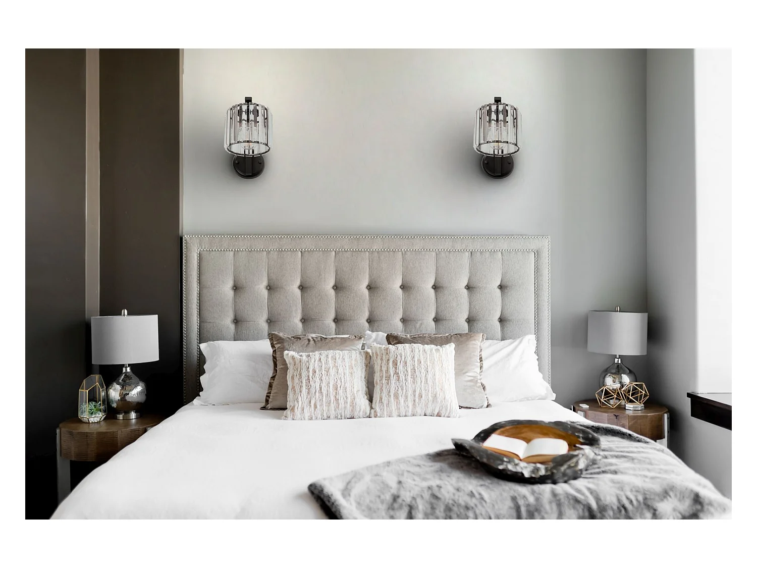 Applique Murale Toolight App512-1W Black