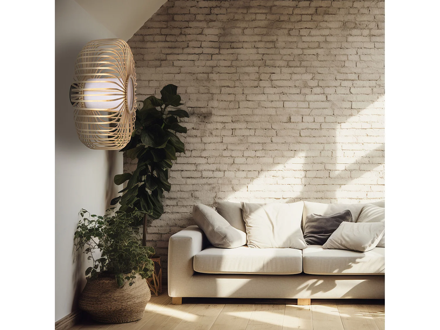Lâmpada De Parede Toolight App1375-1W Beige