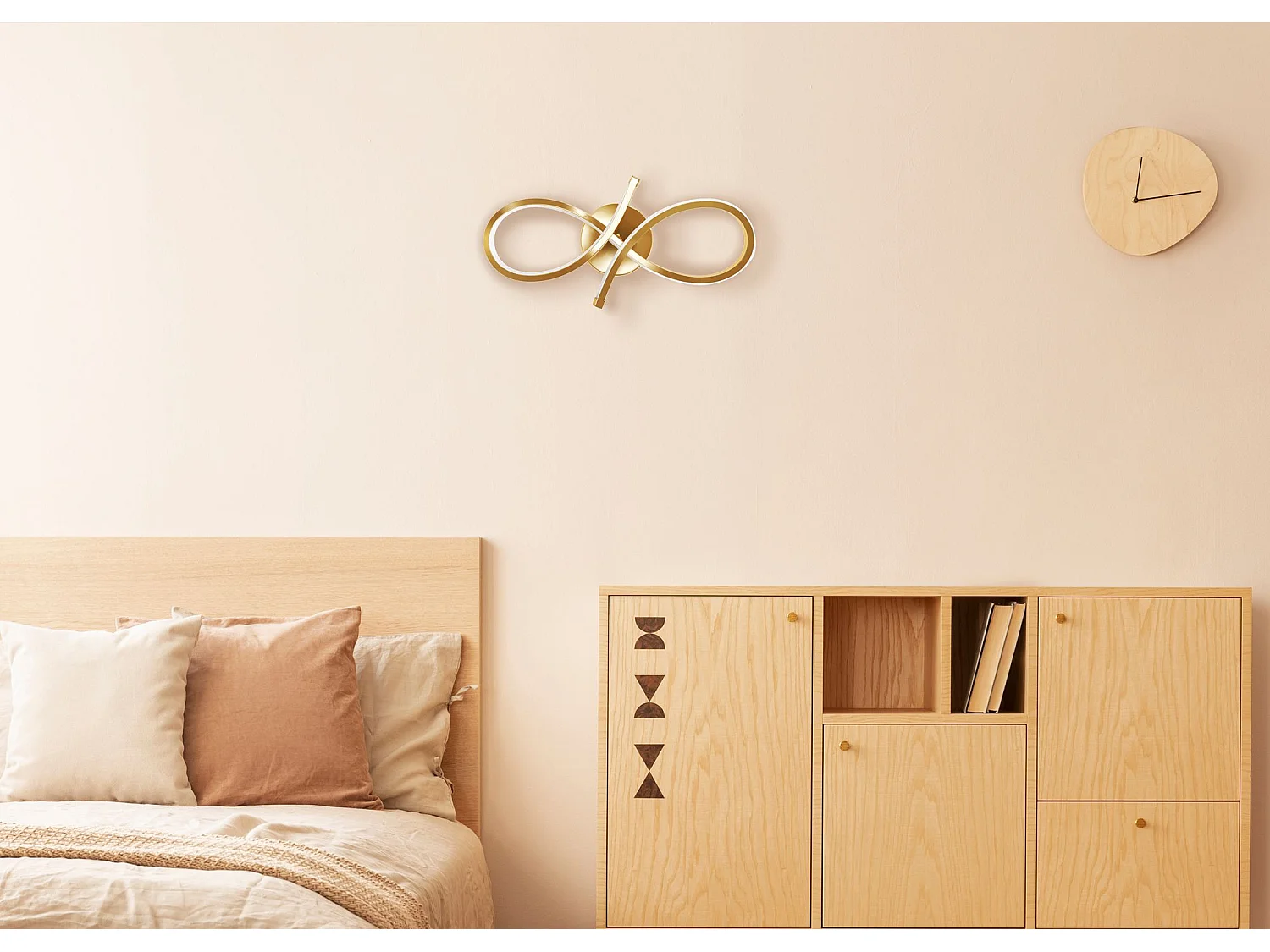 Lampada Da Parete Toolight Led App1051-W Gold