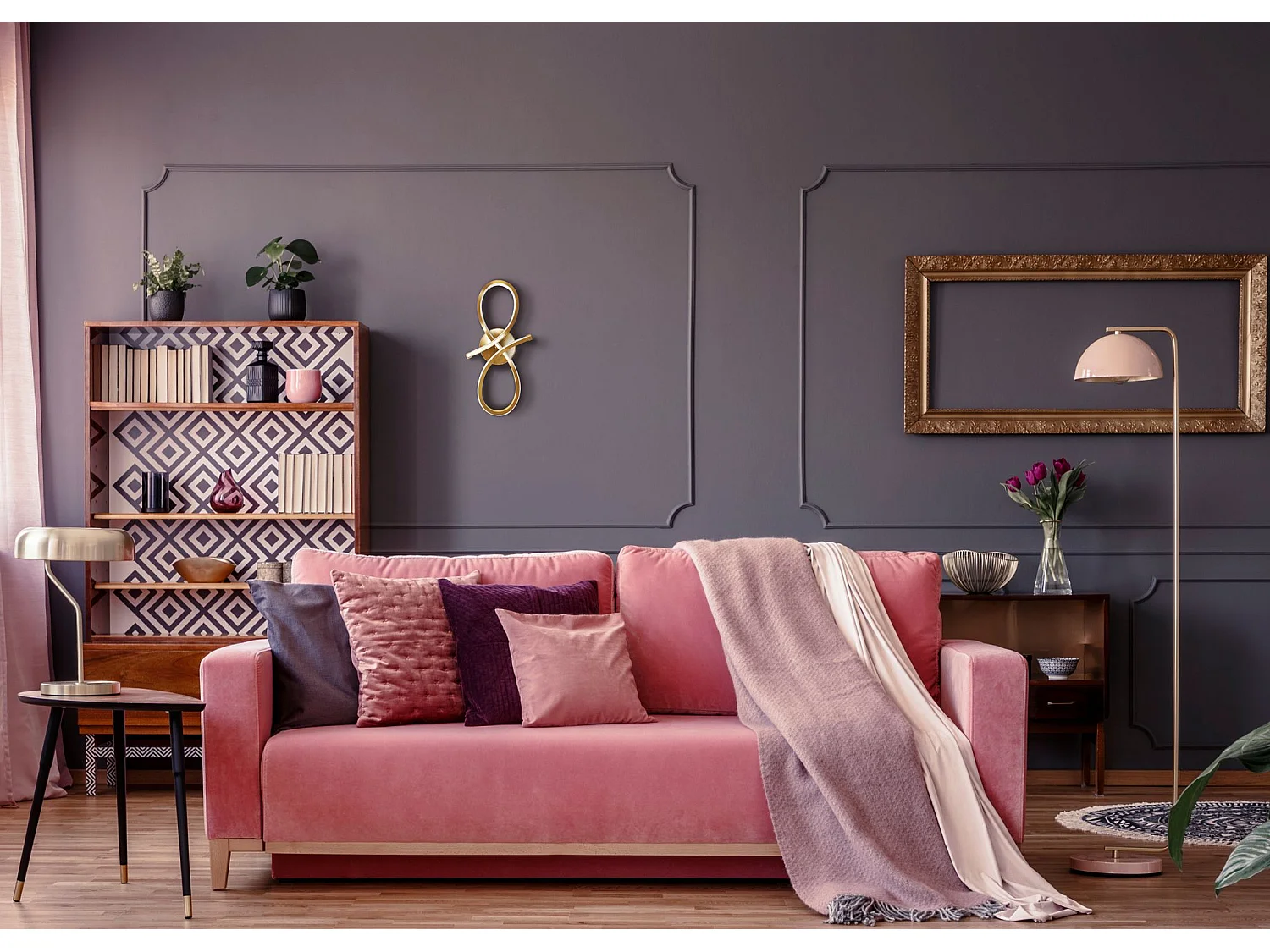 Lampada Da Parete Toolight Led App1051-W Gold