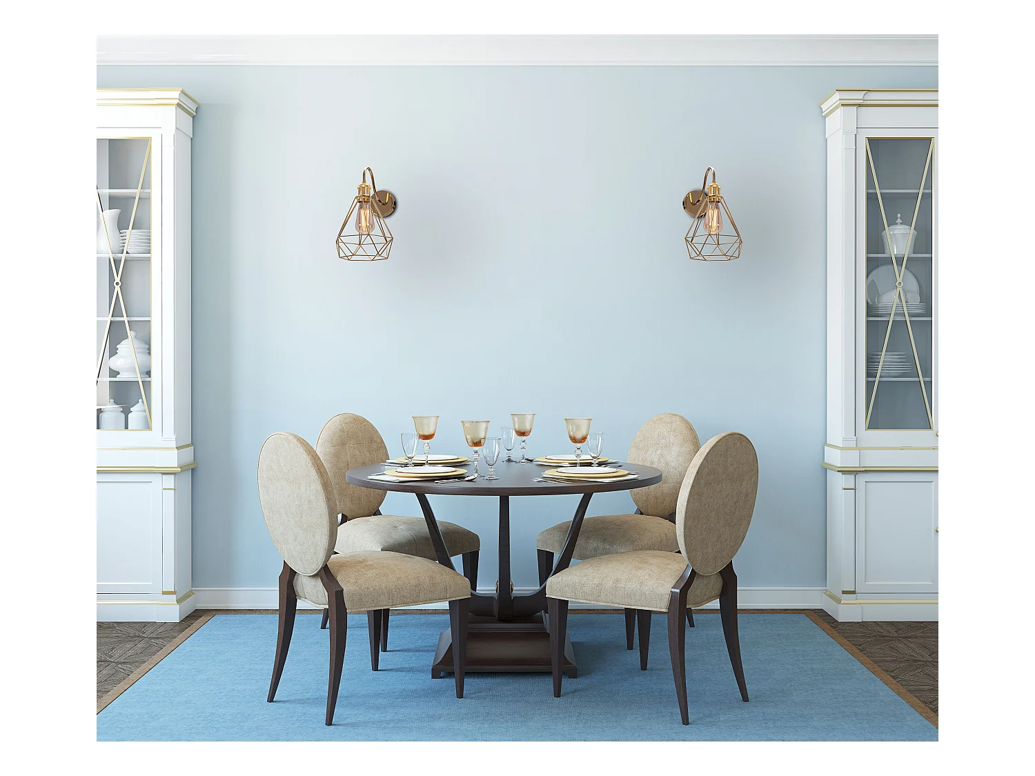 Wandlamp Toolight 392229 Gold