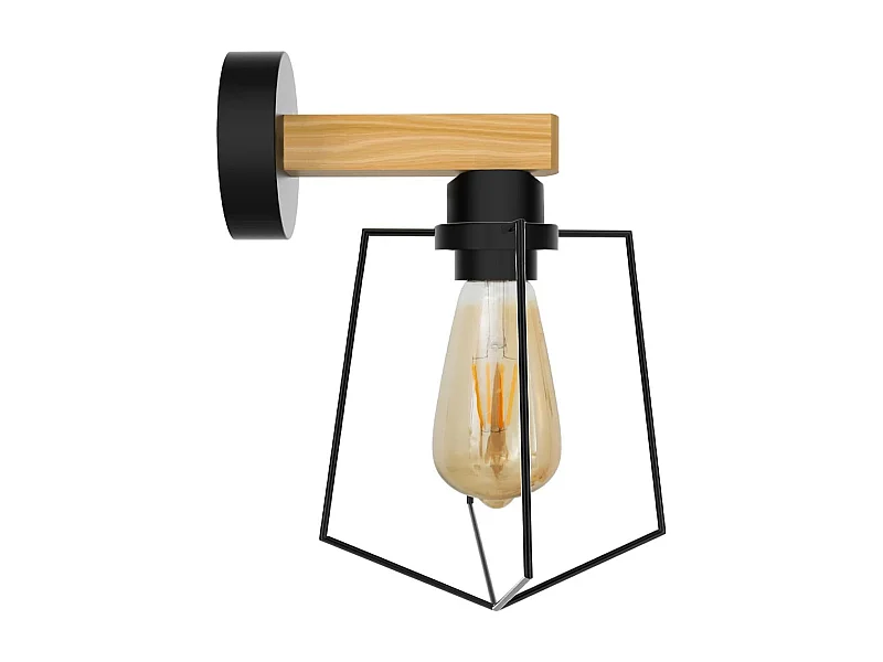 Wandlampe Toolight App978-1W Black
