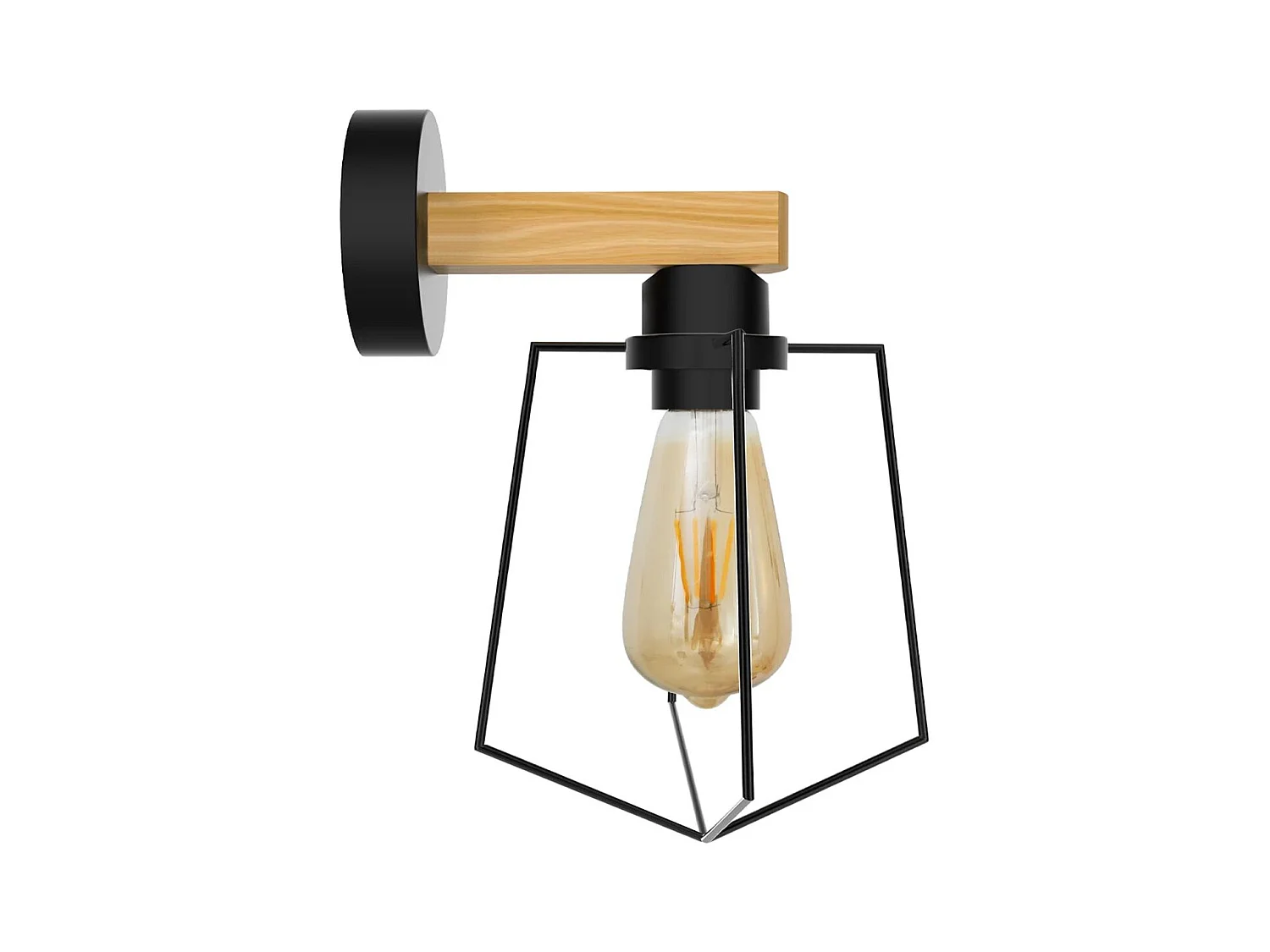 Applique Murale Toolight App978-1W Black