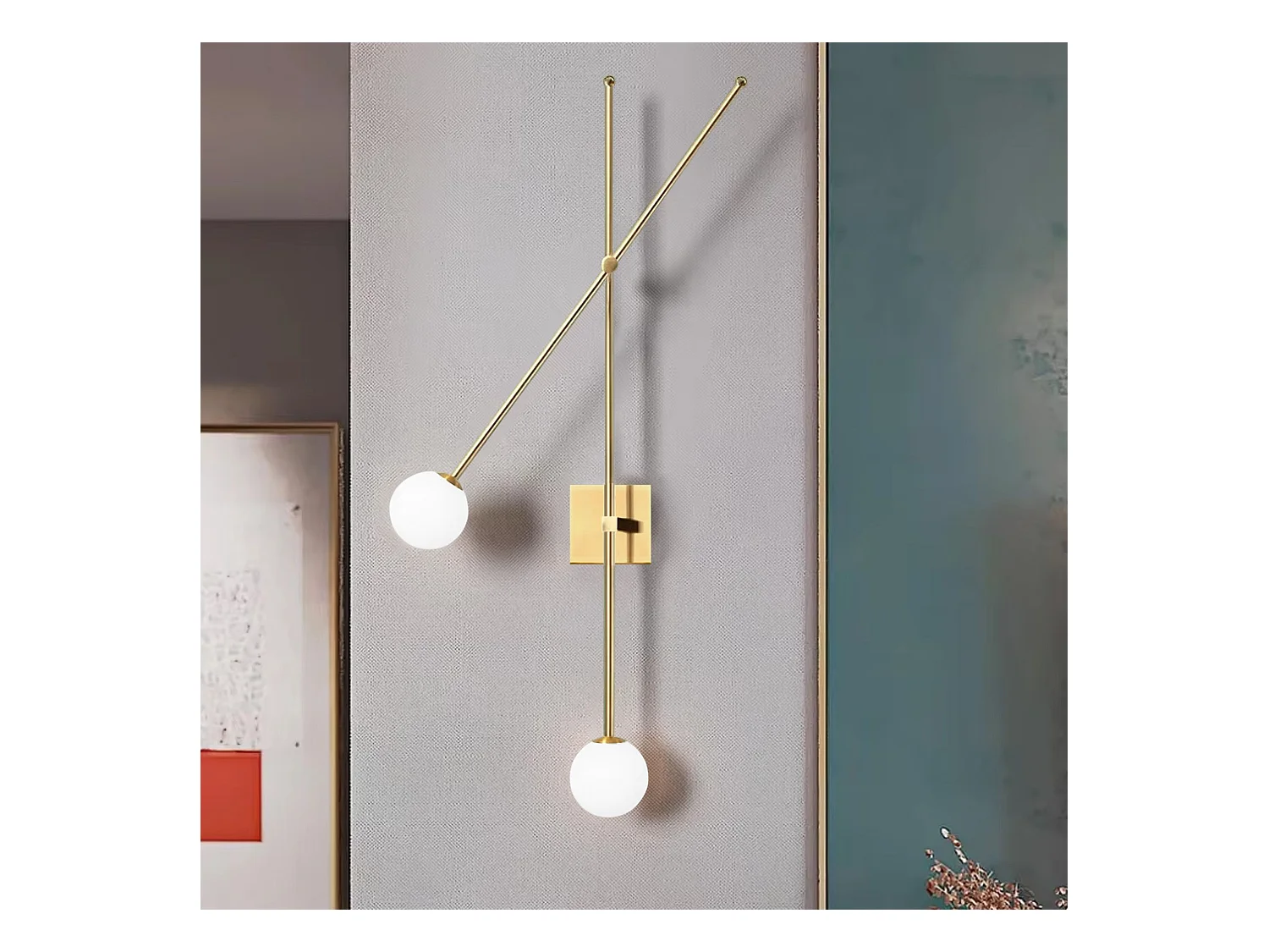 Wandlamp Toolight App1594-2W Gold