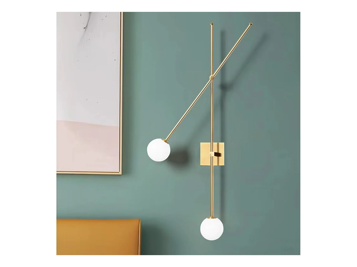 Wandlamp Toolight App1594-2W Gold