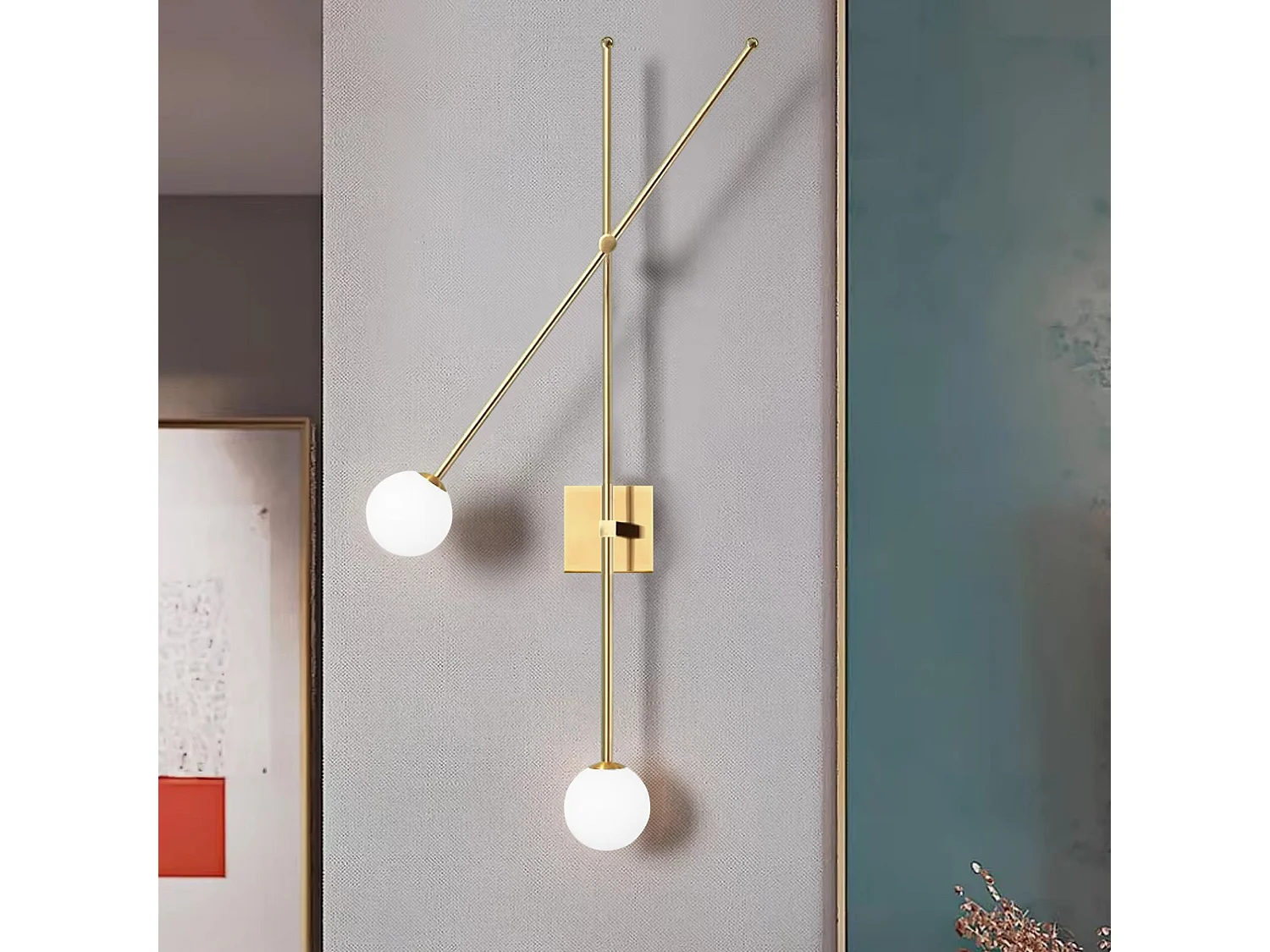 Lampada Da Parete Toolight App1594-2W Gold