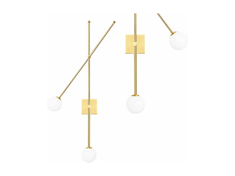 Lámpara De Pared Toolight App1594-2W Gold