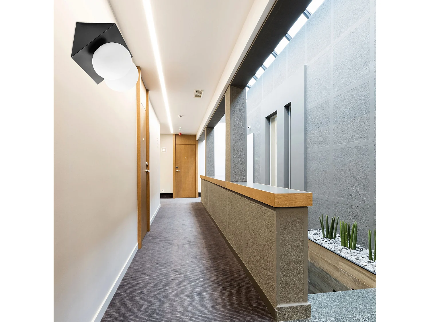 Applique Murale Toolight App1230-2W Black